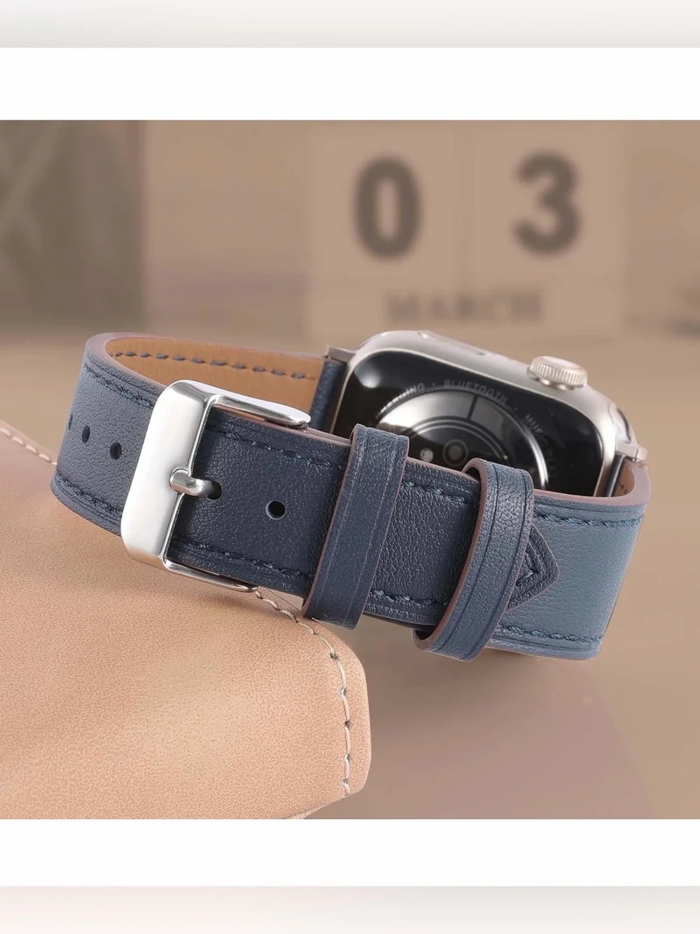 Apple Watch Leather Watch Band, NEW